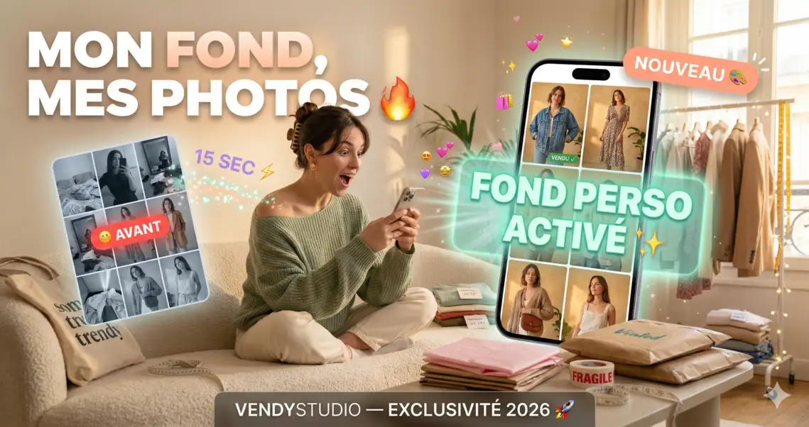 Photo Vinted IA avec Fond Personnalisé : Le Secret des Annonces qui Vendent (2026)